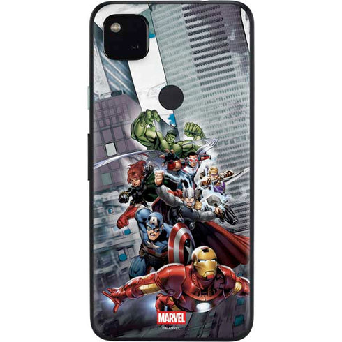 Marvel Avengers Attack Google Pixel 4a Skin